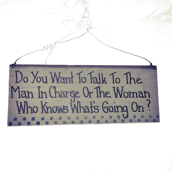 Whimsical Wooden Sign - Picture 2 of 3